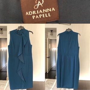 Adrianna Papell Ruffle Sheath Dress